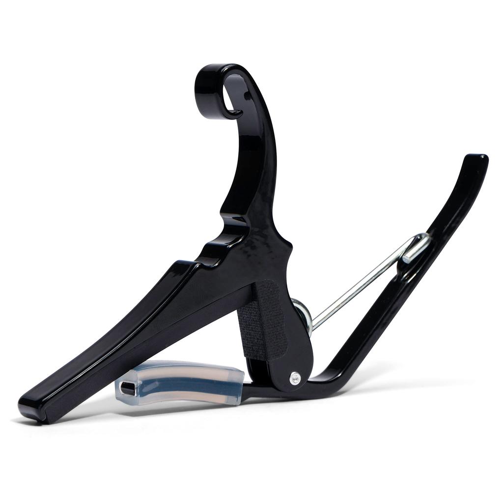 Kyser Quick Change Capo Tast for 12 String KG12B Guitar, Black,
