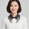Elegant Beadwork Fringe Detachable Collar Fashion Accessory For Women And Girls Stylish Neckpiece Decorative Neckwear