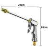 Adjustable High-pressure Car Water Gun Portable Garden Watering Hose Nozzle Sprinkler Automobiles Cleaning Tool Yard Equipment