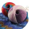 Rainbow Gradient Dyed Yarn 200g - Perfect for DIY Knitting Shawls, Scarves, Sweaters & Coats