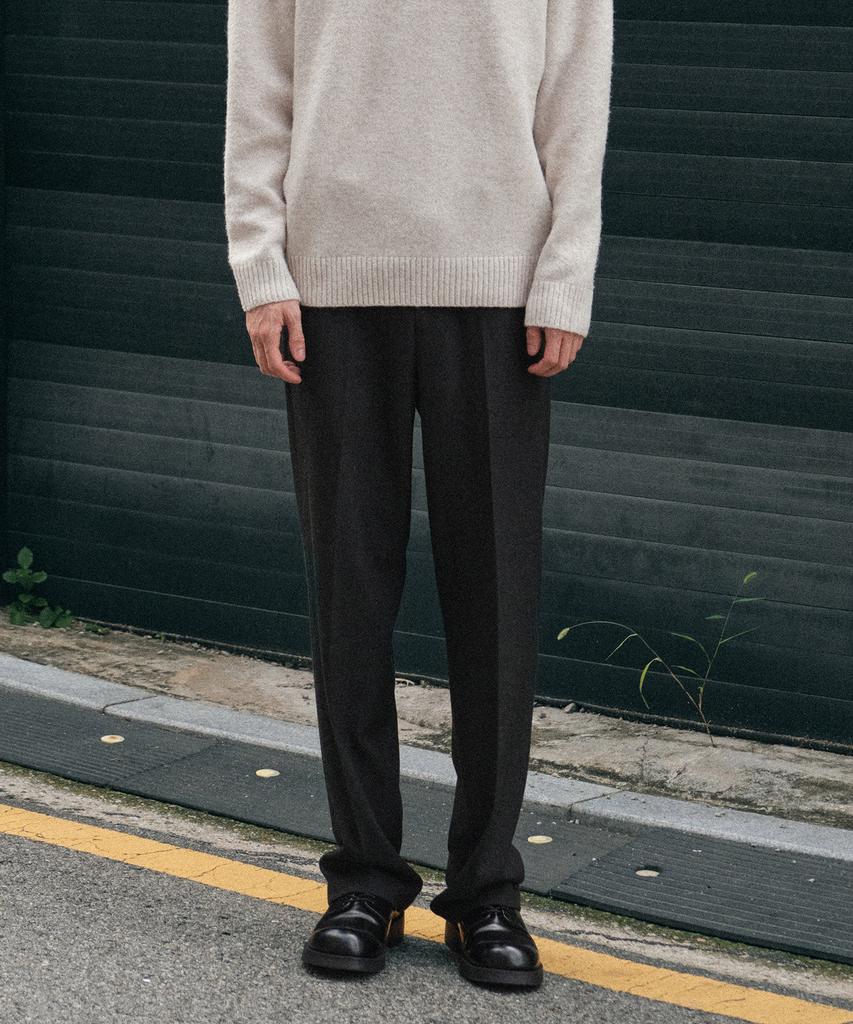 STCO Fleece-Lined Pants Charcoal Gray (Wide Fit)_Spaxa12Wsc