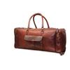 Leder-Reisetasche, Handgepäck, über Nacht, Fitnessstudio, Weekender-Tasche