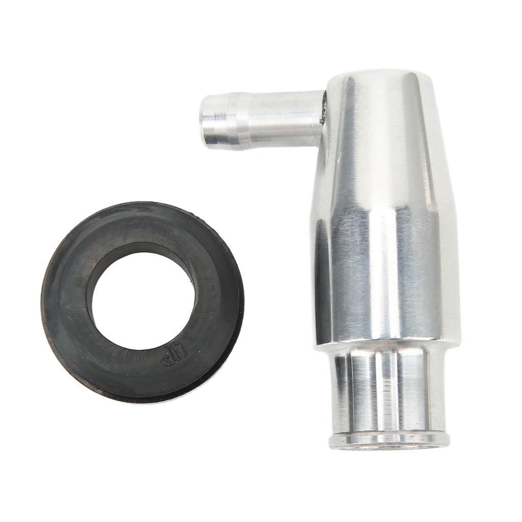 3/4in PCV Valve 3/4in PCV Valve Cover Breather with Grommet Polished Aluminum 6008 Replacement for PCV Valve Cover Breather