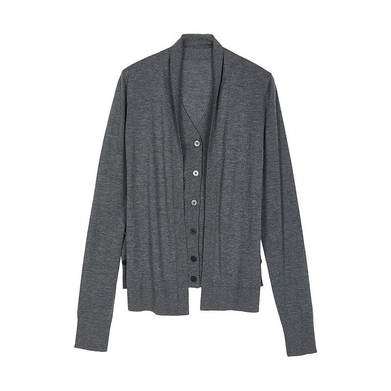 JNBY 2025 Winter Wool Knit Scarf Collar Sweater
