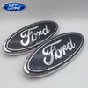 Car Sticker Ford 1pcs 3D for Ford Blue Black 225mmx90mm Car Front Head Hood Bonnet Emblem Rear Tail Bumper Trunk Sticker Badge D