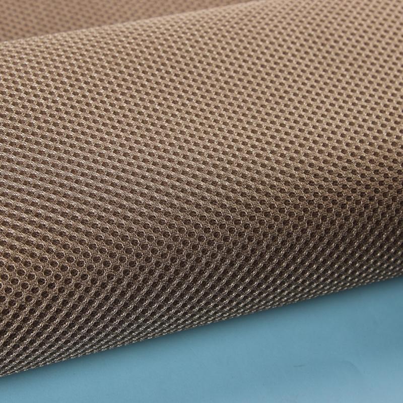 3D Three-layer Elastic Mesh Fabric By The Meter for Clothing Bed Linings Shoes Sewing Plain Interlayer Cloth Thickend Breathable