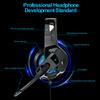 Gaming Headset Surround Sound Controllable Volume Game Headphone with Noise Canceling Microphone
