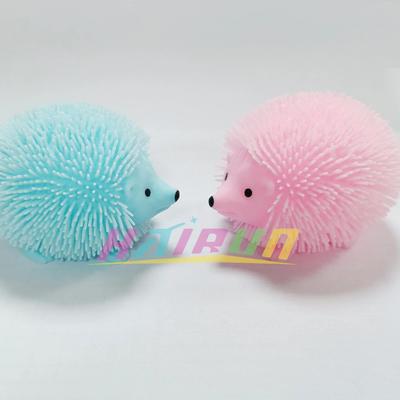 Squeeze Ball Pinch Fun Cute Animals Doll Toy Spiky Balls Toy Glitter Sensory Fidget Toy Stress Relief for Adult Toys
