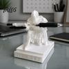 Gift for Coworkers Knight Pen Holder Desk Organizer, 3D Printed Medieval Armor Figurine, Unique Office Accessories Pencil Decor, Creative Men