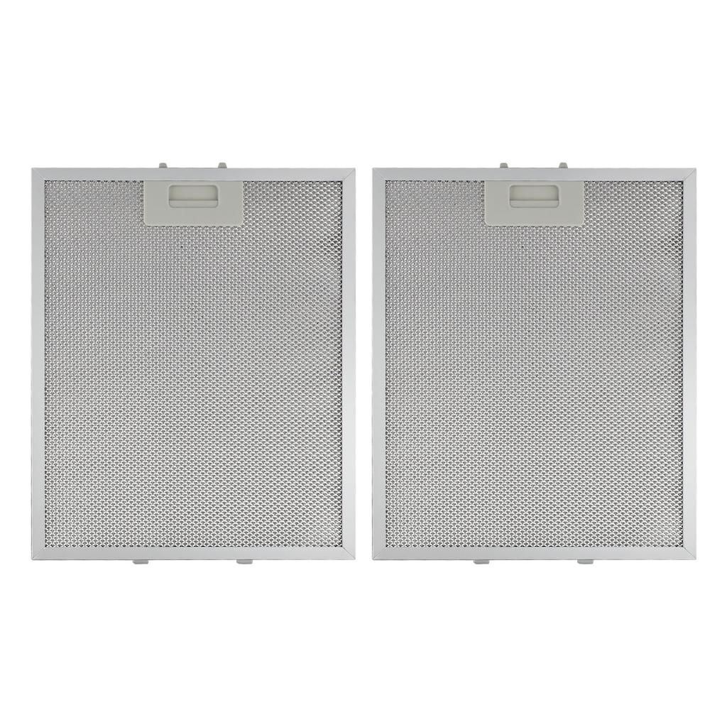 Aerodynamic Design Kitchen Ventilation Filter Pack of Two Material Aluminum Size Width 280 Height 350 Depth 9 Mm