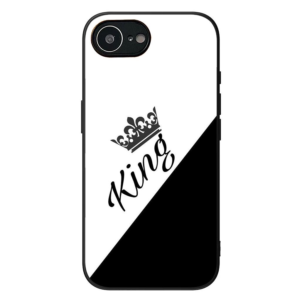 

King Queen Lovers Crown Princess Phone Cover for OPPO A40 A60 A80 A38 A18 A17 A16 A78 A79 A54 A25 A57 4G 5G Protective Case OPPO A16S