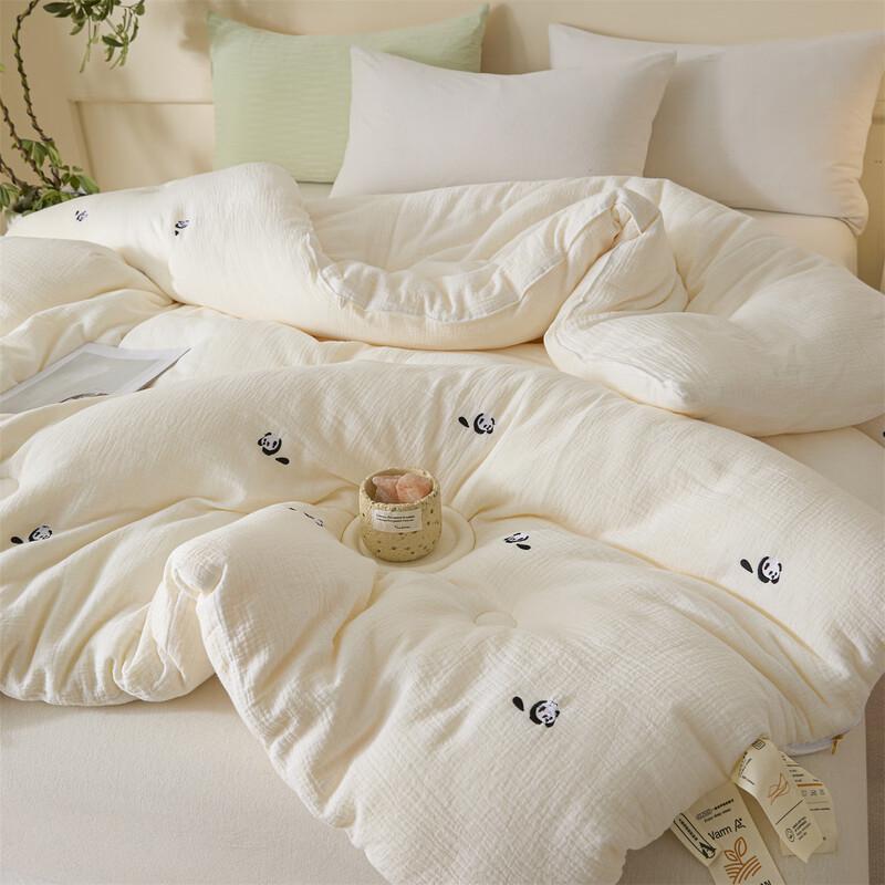 OEING Soy Fiber Double Layer Gauze Duvet