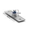 Creative Exit Button Push Switch Door Stainless Steel Opener Release Buttons for Access Control Electronic Gate Lock