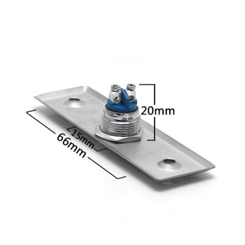 Creative Exit Button Push Switch Door Stainless Steel Opener Release Buttons for Access Control Electronic Gate Lock