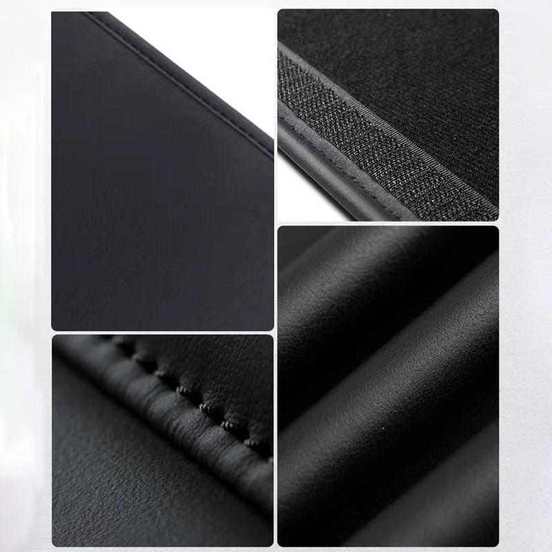 BAWR4 Car Seat Back Anti Kick Pad Mats Cover For Toyota Land Cruiser 200 300 Prado Crown TLK 200 Verso Sienna Yaris Avalon Camry Rav4