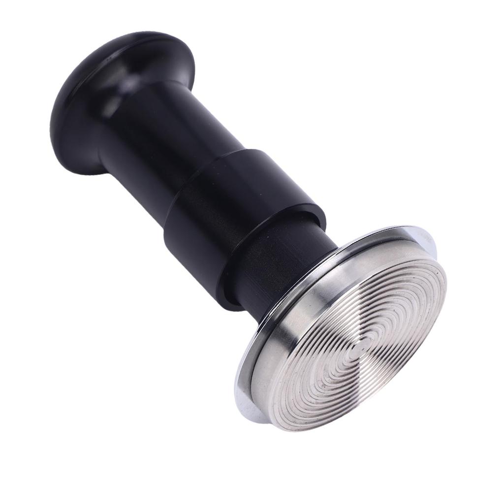 Coffee Hammer Black Thrded Double Spring 30lbs Pressure Stainless Steel Coffee Tamper for Coffee NaMachine Accessory