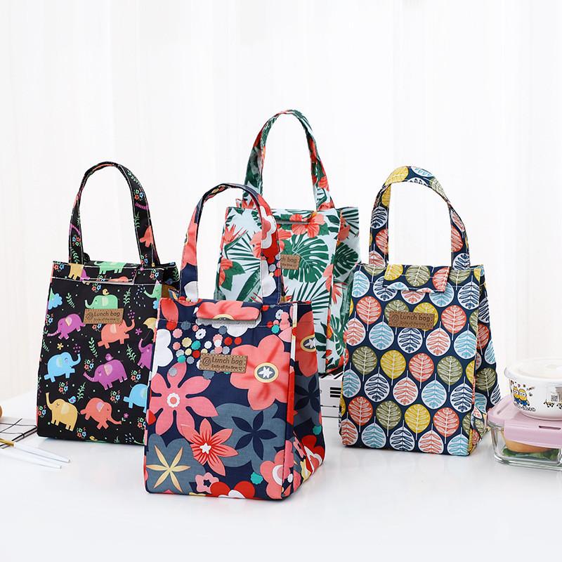 Lovely Lunch Box Reusable Lunch Bags for Women Cute Lunchboxes Kawaii Animal Lunch Bag Cooler for Picnic Office Work Travel