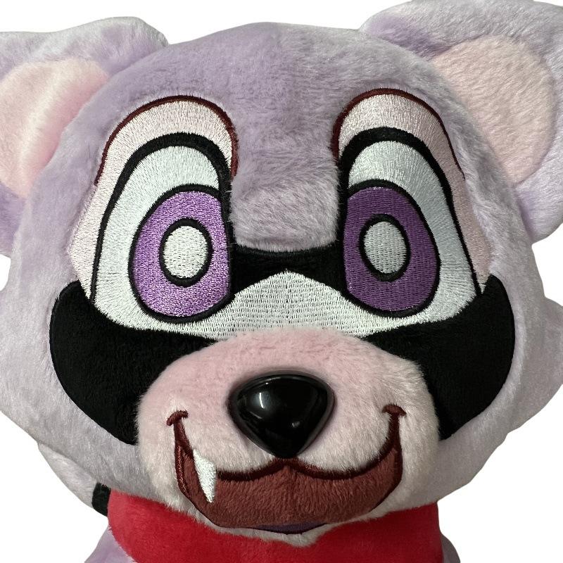 New Indigo Park Game Indigo Park Surrounding Dolls Cute Purple Raccoon Plush Toys
