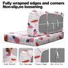 RV Camper Elastic Sofa Cover with Anti-Slip & Anti-Shedding Tie Rope