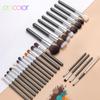 Docolor 25PCS Makeup Brushes Set Foundation Powder Eyeliner Bronzer Brush Pincel Maquiagem Professional Cosmetic Tool