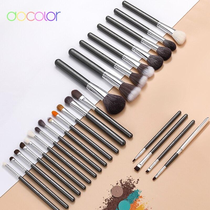 Docolor 25PCS Makeup Brushes Set Foundation Powder Eyeliner Bronzer Brush Pincel Maquiagem Professional Cosmetic Tool