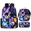 Naruto NARUTO Student School Bag 3D Digital Cartoon Printed School Bag Grade 3-6 Backpack