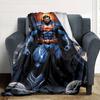 1pc Superman Space Flannel Blanket Soft Warm Throw for Home, Office, Travel, All-Season Cozy Bedding GiftL1274
