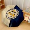 Pittsburgh Penguins Print Auto 8?Ribs Folding Umbrella Wind Resistant Lightweight Automatic Umbrella For Daily Travel