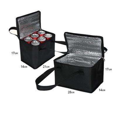 Portable Insulated Picnic Bag - Foldable Outdoor Lunch Box for Drinks & Snacks