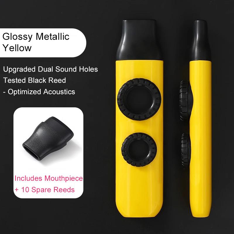 Kazoo Musical Instrument Beginner-Friendly Toot Whistle With Reeds Zuka Wind Instrument For Guitar And Ukulele Accompaniment