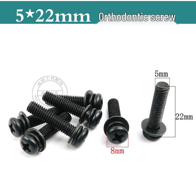 Electric Chainsaw Hex Nut and Screw Cap Set with Aluminum Pressure Plate