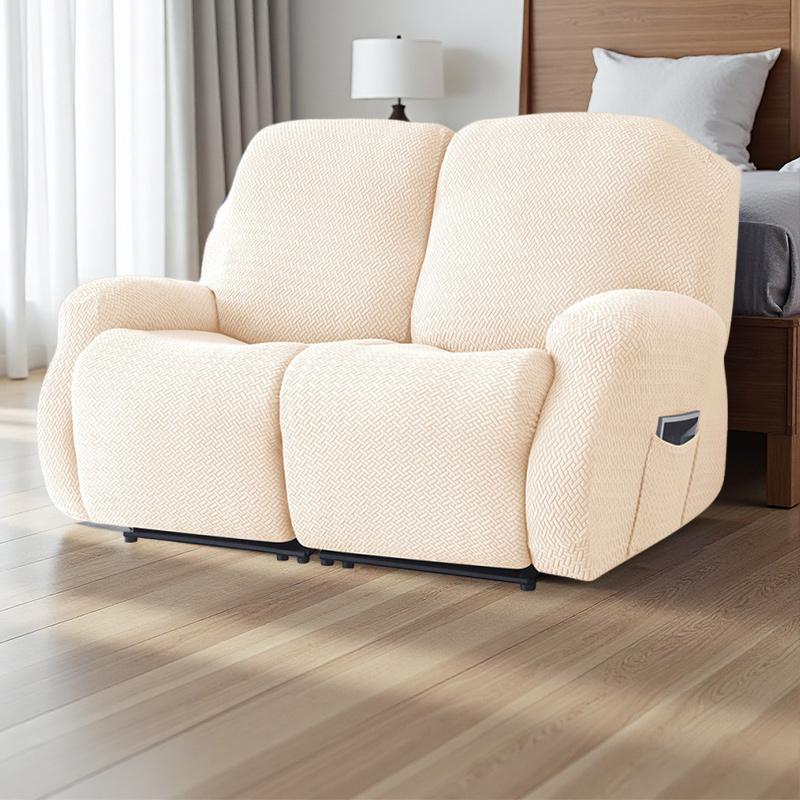 1/2/3Seater Recliner Sofa Covers For Living Room Non-Slip Armchair Slipcover Stretch Spandex Recliner Cover Furniture Protect