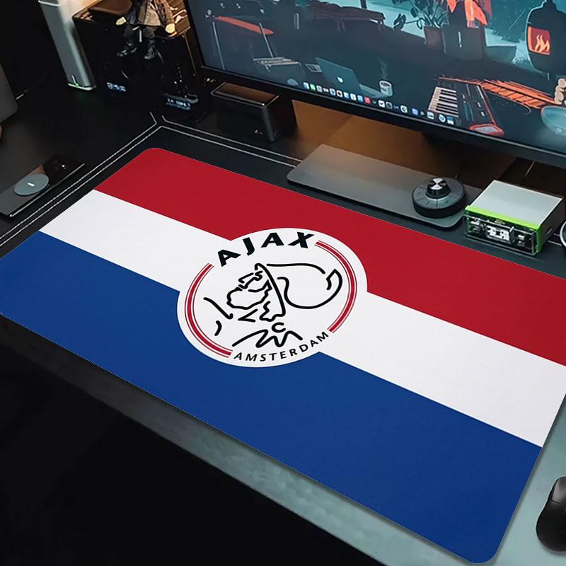 AFC Ajax Large Size Mouse Pad Large Gaming Table Cushion Non-slip Laptop Tablet Big Mousepad XXL Mat Mini PC Playmat With Lock Edge