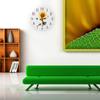 Arabic Numerals Sunflower Round Wall Clock For Home Office Decor(3)