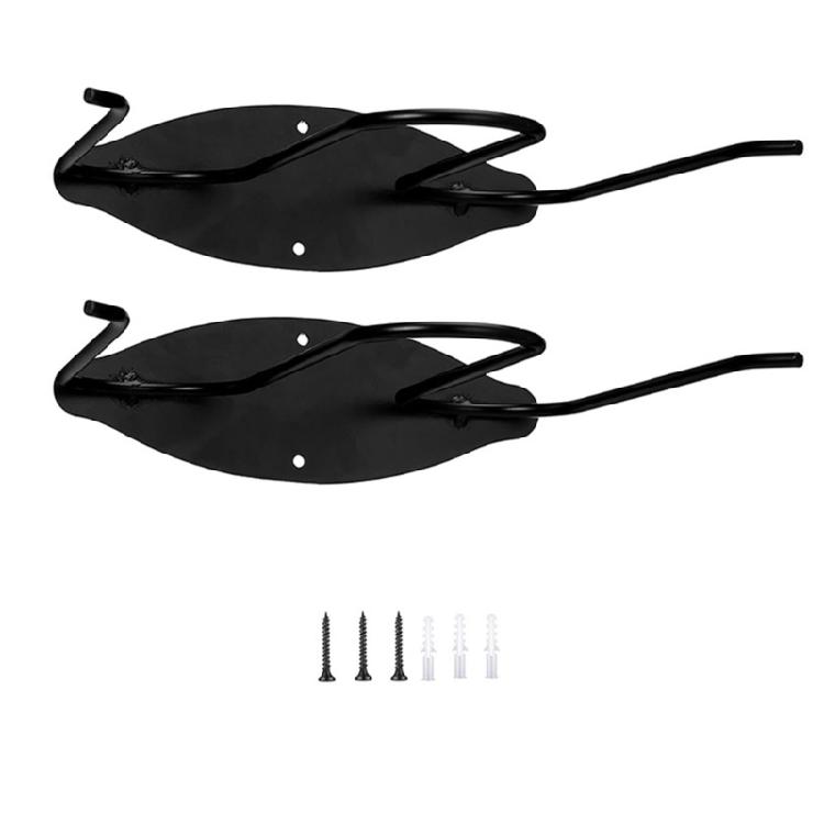 2PCS Space Saving Wall Mountable Hook Set Stainless Steel Boot and Wader Hanger for Closet Entryway 1