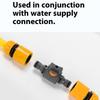 Garden Hose Shut Off Coupler Quick Connection Coupler with Shut Off Valved Garden Hose Coupler Hose Connector Pipe Joiner