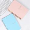 A5 English Weekly Spiral Schedule Notebook
