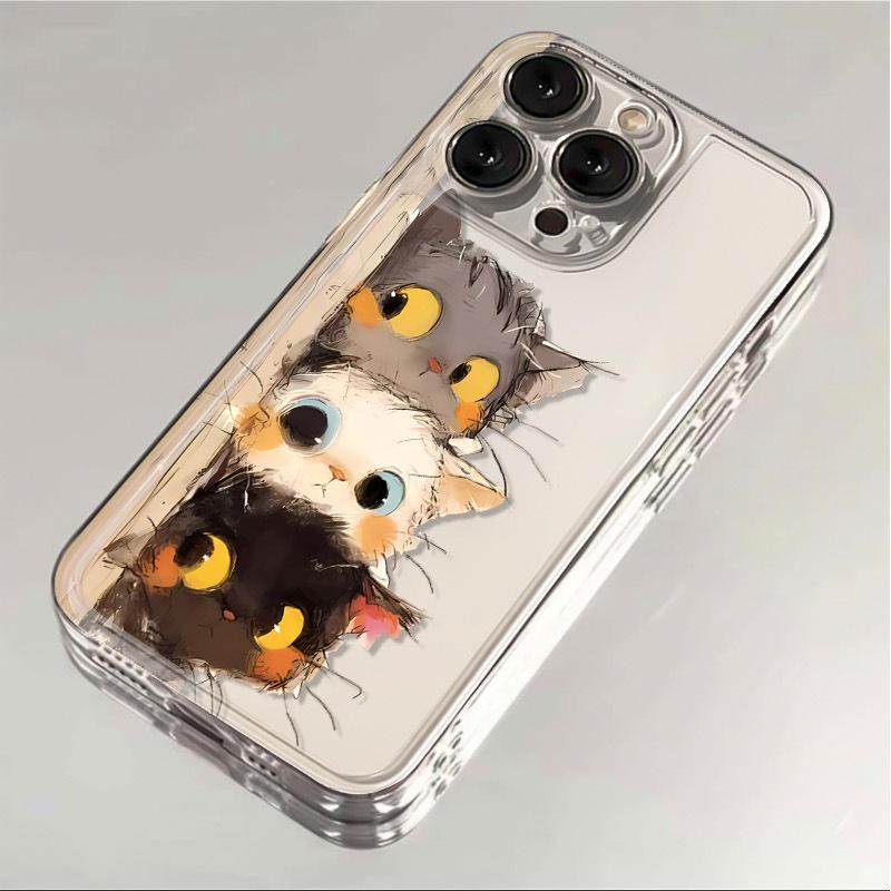 Cute Kitten iPhone Case: 11, 12, 16, Xr Models, Full Coverage, Anti-Drop, Soft. iPhone 17