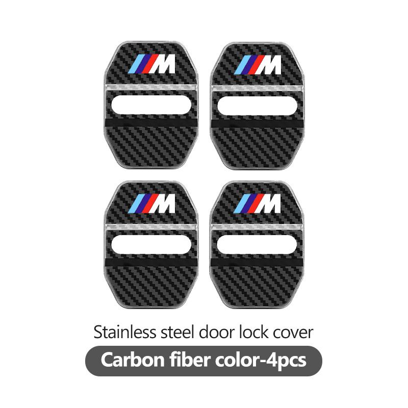 Car Door Lock Buckle Protector Cover Anti-scratch Protection Case For BMW 1 3 5 7 Series M F01 F20 F10 F13 E52 E53 E60 E93