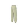 Li Ning Womens Fitness Series UPF 50+ Solid Color Reflective Elastic Waistband Cuffed Sports Pants Women Pants Yew-Green AKLT542-8