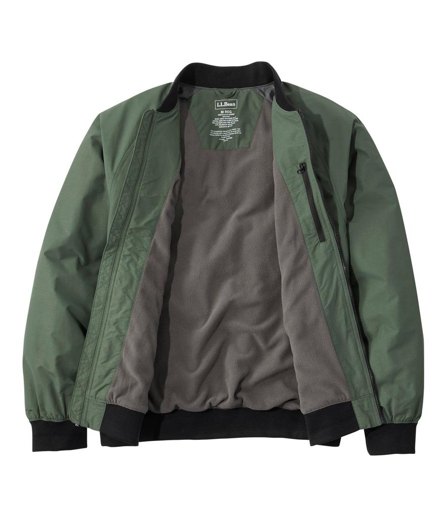 LL Bean 3-säsongs Bomber US Storlek Nautical 1000107152 Herrjacka, Passform, Normal, S, Marinblå, Blå,
