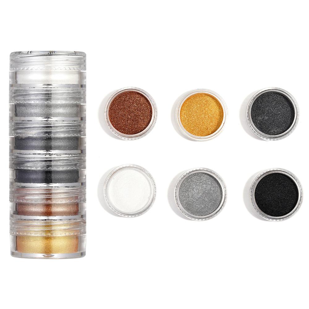 6Colors/Set Pearl Powder Pigment Resin Mold Colorant Dye Pearlescent Epoxy Resin Pigment for DIY Epoxy Resin Crafts Supplies