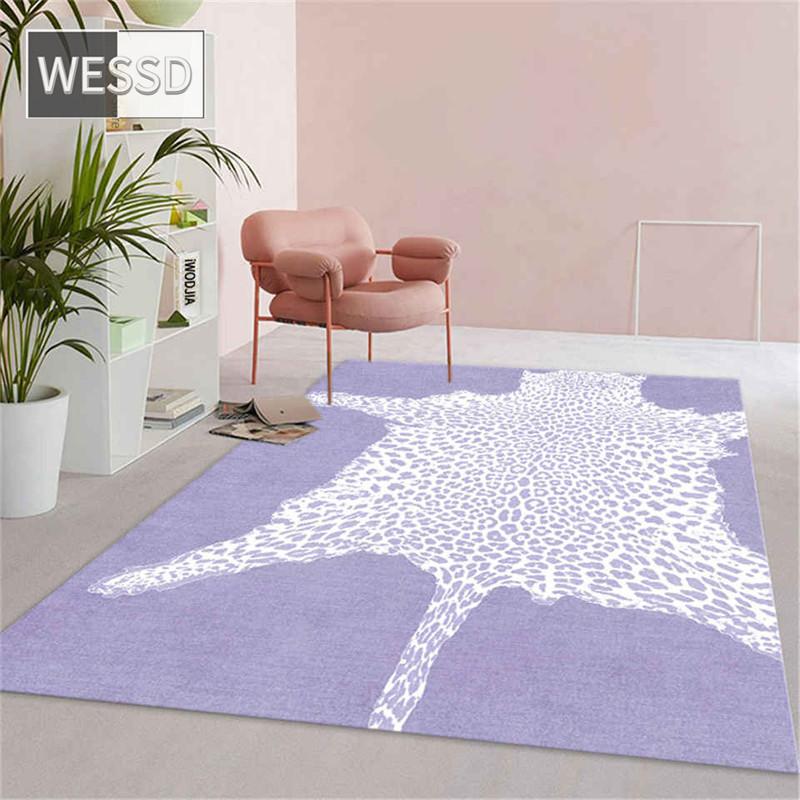 

Коврики с леопардовым принтом для гостиной, напольный коврик для детской комнаты, украшения для спальни, нескользящий кухонный напольный коврик, абсорбирующий 40x60cm 1pcs