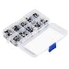 200Pcs Black Power Transistor Set 10 Values Low Power Consumption Transistor Kit BC327‑BC558