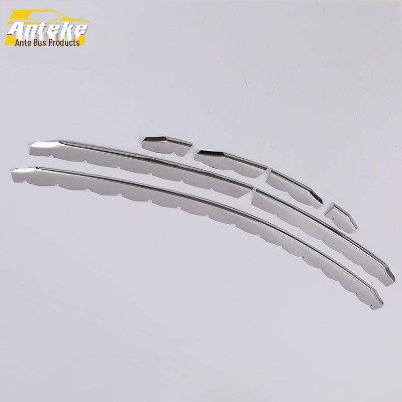 Lingpai Front Hood Center Mesh Decorative Strip & Anti-Scratch Patch - Fits 16 Models