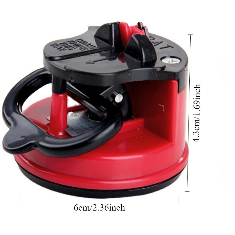 Household kitchen stainless steel sharpener, suction cup, sharpening tool, sharpening stone, suction cup positioning sharpener