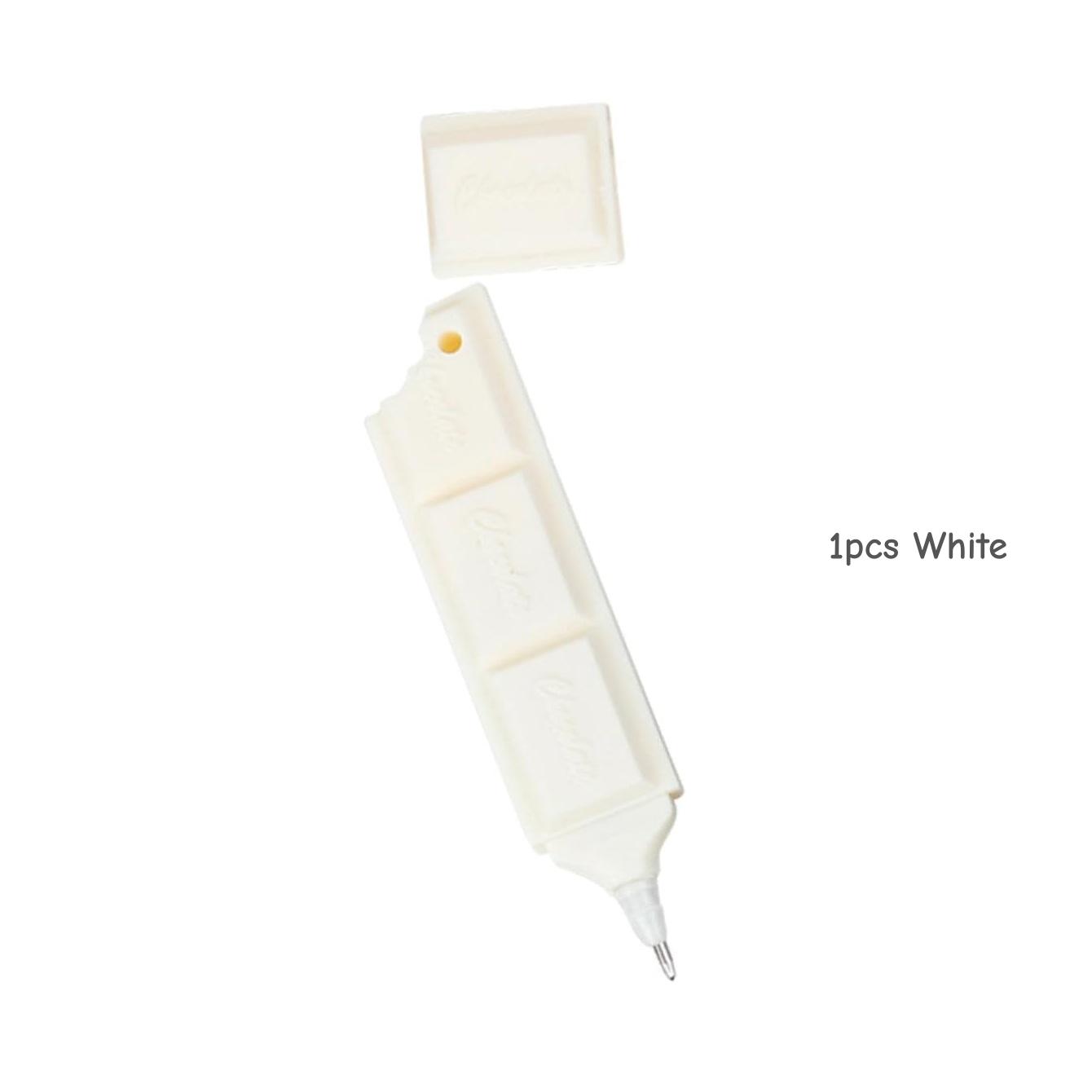 1/3pcs Chocolate Pen Creative Sweet Candy 0.5mm Ballpoint Black Color Ink Pen Cartoon Writing Pens Stationery