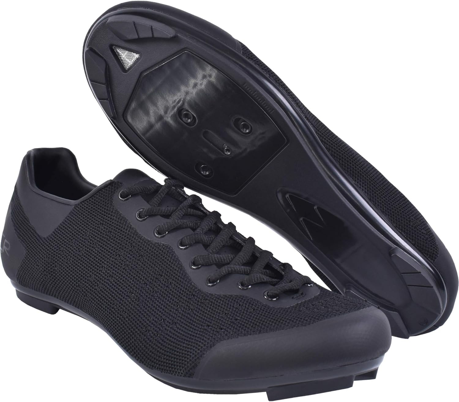 FLR Road Cycling Shoes FNT-1 Knit Lace 44 (28.3cm) black чёрный