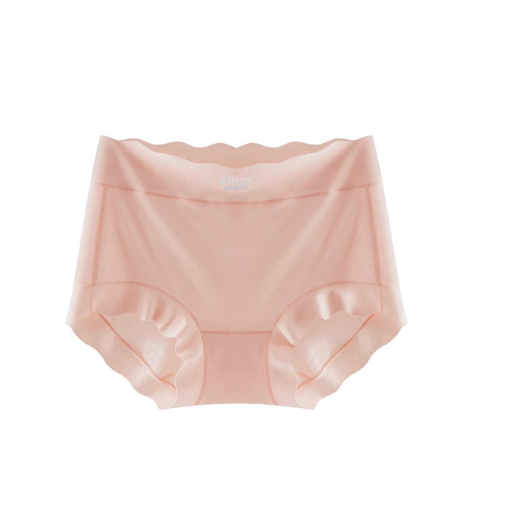 Women's Seamless Ultra-Thin Silk Crotch Panties, Plus Size, High Elasticity, One Size, Sheer Ice Silk.
