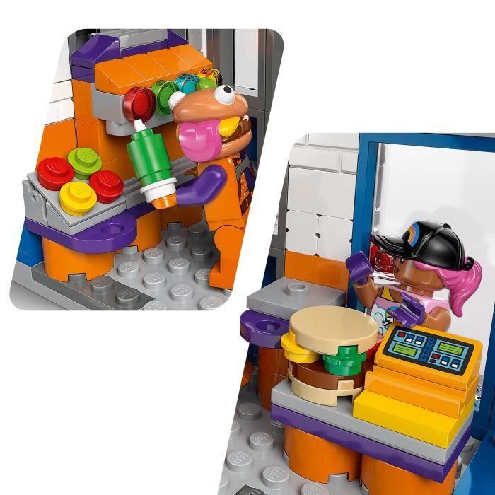 LEGO Fortnite 77076 Le Restaurant Durrr Burger - Jeu de Construction pour Garçon 10 ans
